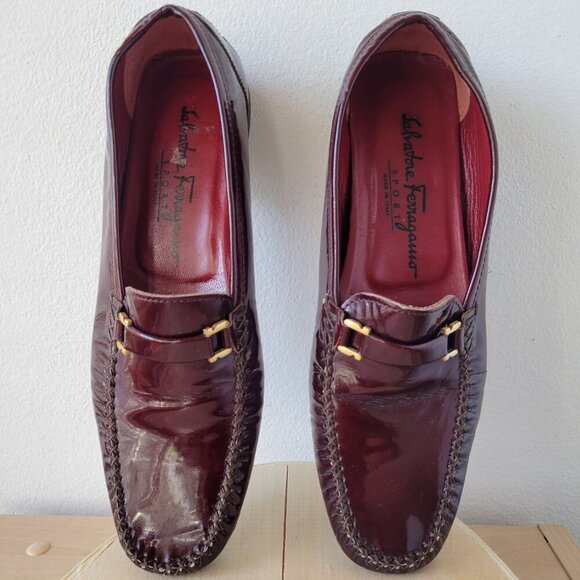 Salvatore Ferragamo Sport Women’s Leather Loafers (Size: 7½) - Picture 11 of 14